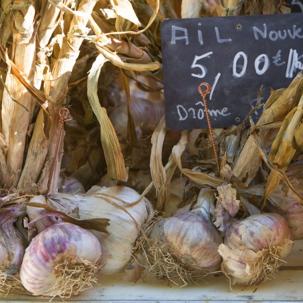 Vente d'ail en vallée de la drôme